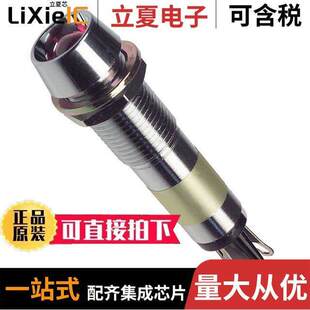 6092112140F光电元 9MM RED 〕 CHROME PNL 〔LED 件 24V