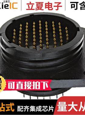 206455-2连接器 〔CONN RCPT MALE 63POS GOLD SOLDER 〕