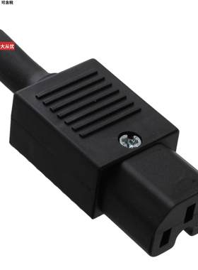 PX0597连接器 〔PWR ENT PLUG IEC320-C15 STR SCRW 〕