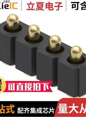 811-22-004-30-001101连接器 〔CONN SPRING PISTON 4POS SMD 〕