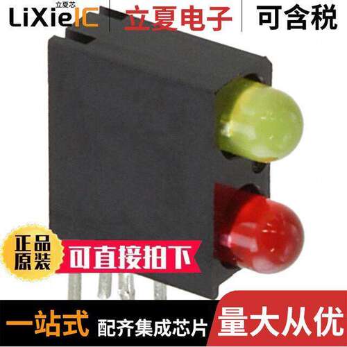 5530131F光电元件 〔LED CBI 3MM BI-LVL YELLOW/RED 〕