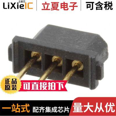 M80-8400345连接器 〔CONN RCPT 3POS 0.079 GOLD PCB 〕