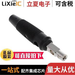 BLK 〕 930726100连接器 PLUG INSUL SCRE PIN 〔TEST 4MM