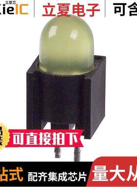 5501204F光电元件 〔LED 5MM VERT LOW CUR YELLOW PCMT 〕
