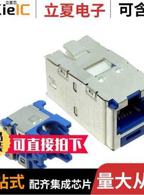 CJSK6X88TGBU连接器 〔MINI-COM KEYED MODULE, CAT 6A, S 〕