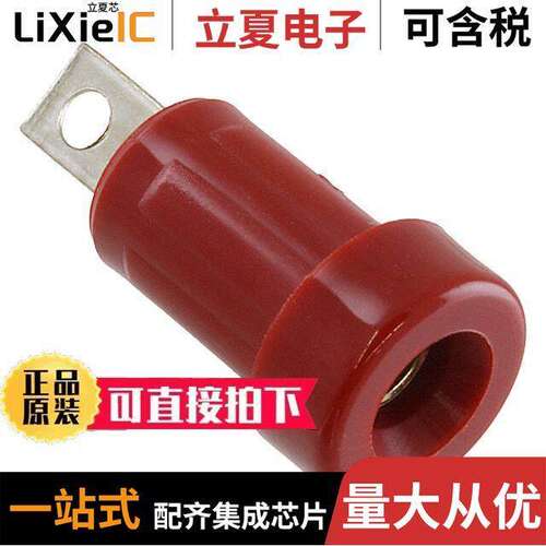 108-2302-801连接器 〔CONN BANANA JA【 SOLDER TABS RED 〕