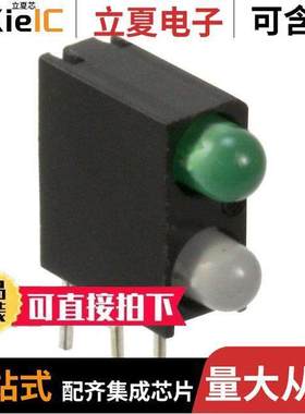 5530128F光电元件 〔LED 3MM BI-LEVEL GRN/BLUE PC MNT 〕