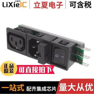 6432.0253.30连接器 IEC320 PNL 〕 OUT ENT 〔PWR