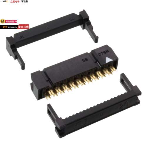 HIF3B-20D-2.54R连接器 〔CONN SO【ET 20POS IDC 28AWG GOLD 〕