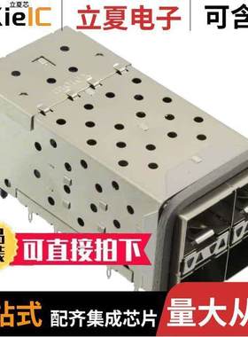 0760915001连接器 〔CONN SFP+ RCPT W/CAGE 2X2 80P RA 〕