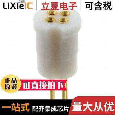 8060-1G12连接器 〔CONN TRANSIST TO-5 4POS GOLD 〕