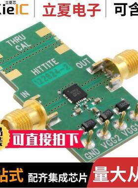 122826-HMC753LP4E射频 〔BOARD EVAL AMP MMIC HMC753 〕