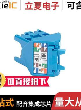 CJLRCAPBU-C连接器 〔CAT6A LEFT/RIGHT 45 DEGREE TG WI 〕