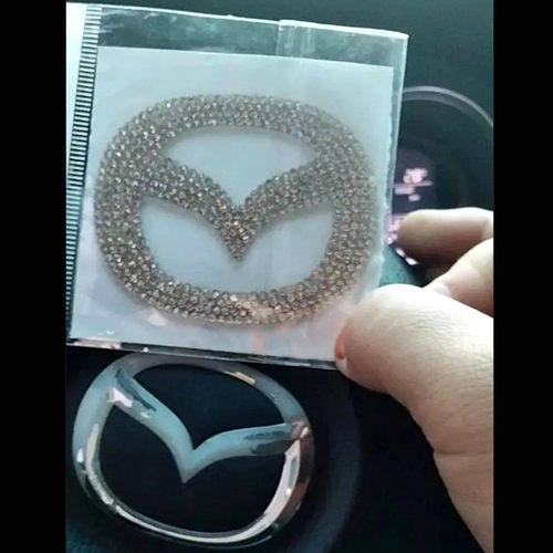 老款马自达睿翼星骋方向盘改贴钻