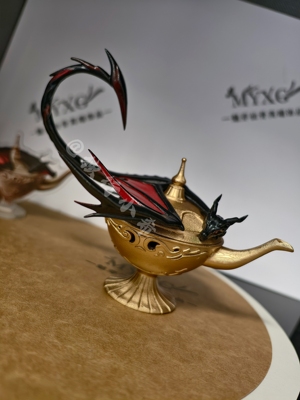 彻彻龙灯摆件个性可爱小龙彻3D龙彻互动摆件