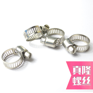 。304不锈钢美式卡箍喉箍抱箍管束电线电缆管卡煤气管夹水管夹全