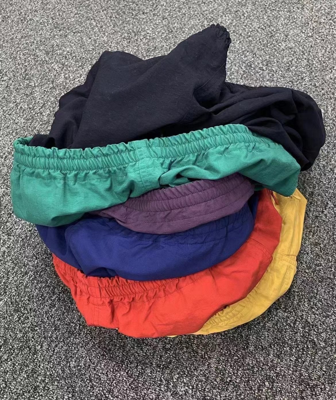 鲸鱼不放假短裤沙滩裤日系花蝴蝶