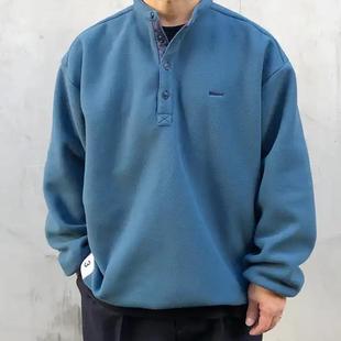 鲸鱼不放假DESCENDANT DCDT 24FW日系潮牌摇粒绒拉链立领夹克外套