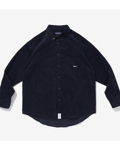 boy宽松 复古条纹余文乐日系city DESCENDANT SLATERS灯芯绒衬衫