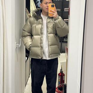 鲸鱼不放假 户外羽绒连帽外套保暖防水羽绒服轻薄90白鸭绒