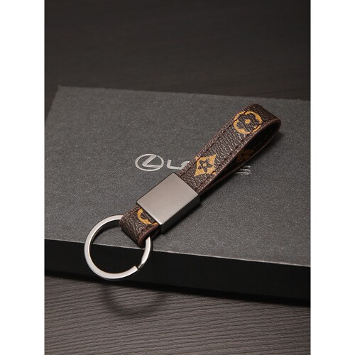 LV&GEDETE 汽车钥匙扣挂件吊坠钥匙链防丢钥匙绳适用于奔驰保时捷