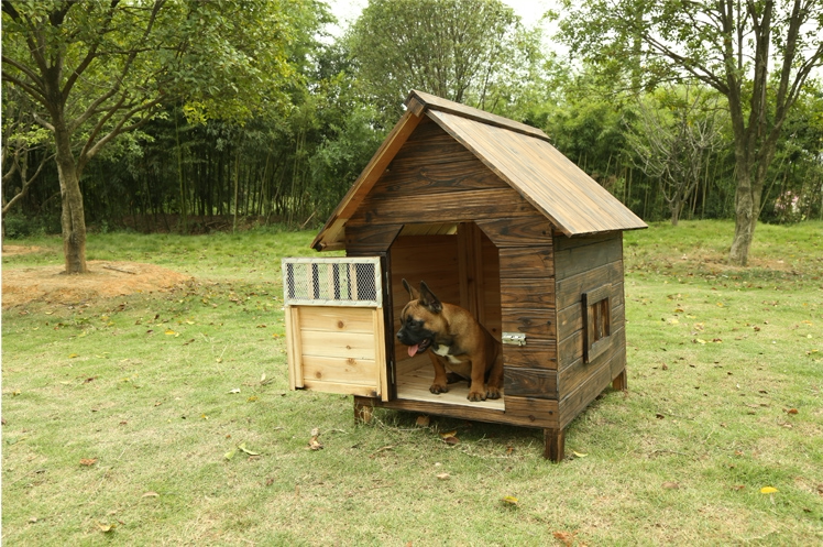 狗窝户外防雨防寒农村室外狗屋狗狗房子宠物屋大型犬狗笼别墅冬季