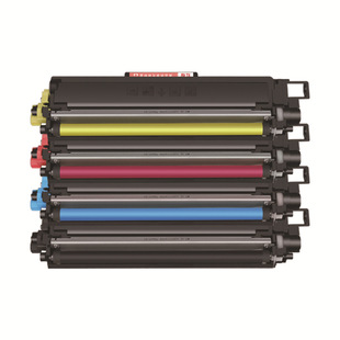 红柚DTK1L墨粉盒适用得力DCM24ADN CP2400dn CM2400ADN彩色打印机