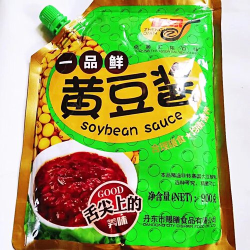 一品鲜黄豆酱即食熟酱正点调味品