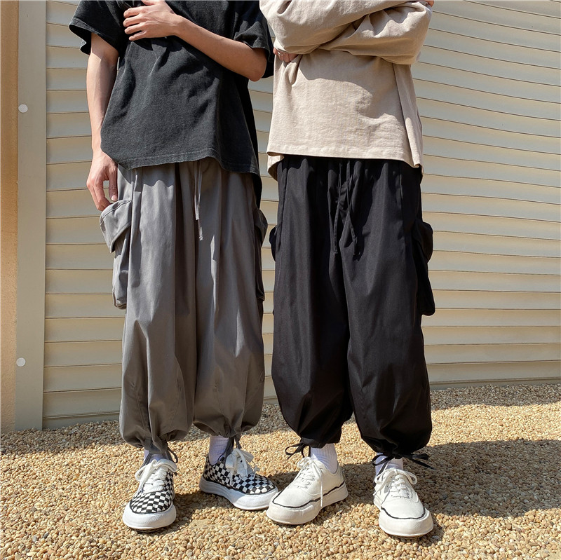 主推！日系冰爽束脚九分休闲裤男灯笼裤903-EK23-P55（68，男装休闲裤，星座903