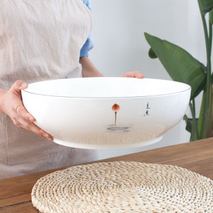 酸菜鱼大碗陶瓷盆水煮鱼碗商用汤碗釉下彩家用盛汤毛血旺碗和面盆