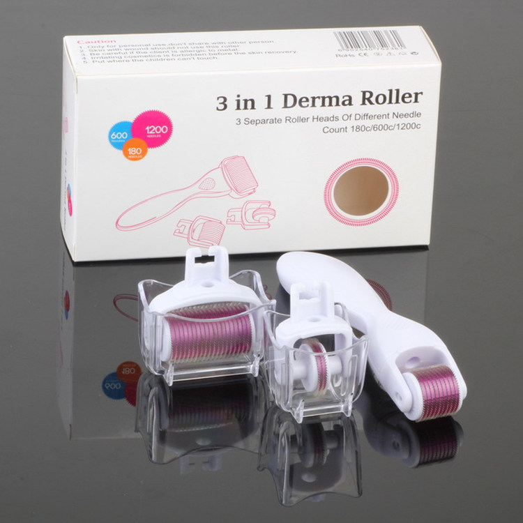 [雅佳丽美容护肤化妆,美容工具]3合1微针滚轮套装皮肤管理痘印痘坑妊月销量1件仅售38.8元