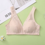 Шелковая майка топ, дышащее комфортное летнее нижнее белье, легкий и тонкий шелковый бюстгальтер без косточек, французский стиль