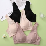 Шелковая майка топ, дышащее комфортное летнее нижнее белье, легкий и тонкий шелковый бюстгальтер без косточек, французский стиль