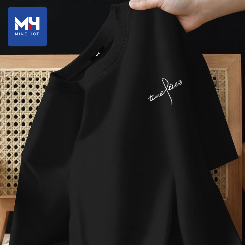 唐狮集团MH短袖t恤男夏季2025新款宽松半袖上衣青少年纯棉打底衫