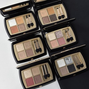 毛戈平大地四色眼影盘小样塑形晶彩珠光哑光细腻棕土盘白茶香槟