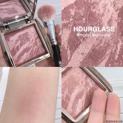 hourglass腮红小样五花肉高光盘