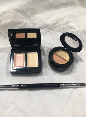 毛戈平双色遮瑕膏小样遮盖黑眼圈斑点痘印泪勾提亮干皮持久试用装