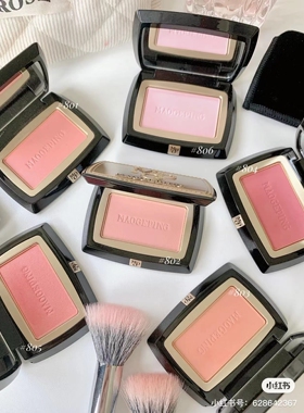 毛戈平柔纱幻颜腮红小样806/802/803纯净早樱肉桂蜜桃膨胀色