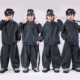 儿童hiphop街舞嘻哈潮服表演出服春秋男女童运动会小学生班服套装