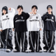 男童嘻哈套装 街舞演出服儿童架子鼓舞蹈表演hiphop童装 少儿服装 冬