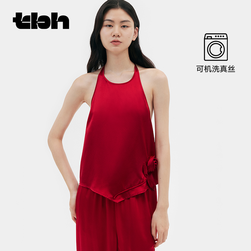tbh野兽派家居可机洗真丝背心