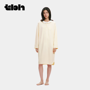 tbh野兽派家居可外穿家居服熊猫嘭嘭针织睡裙毛绒挂件礼盒