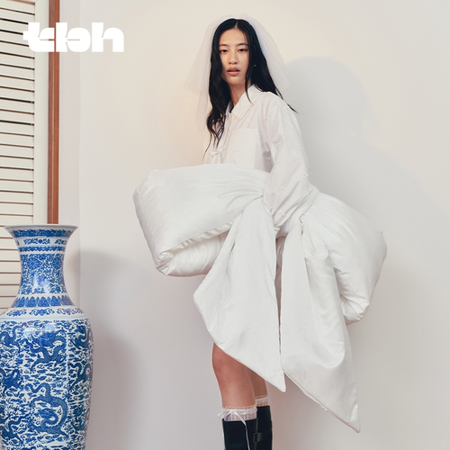 tbh野兽派家居花语系列蝴蝶结巨型抱枕婚庆客厅沙发靠枕婚房装饰