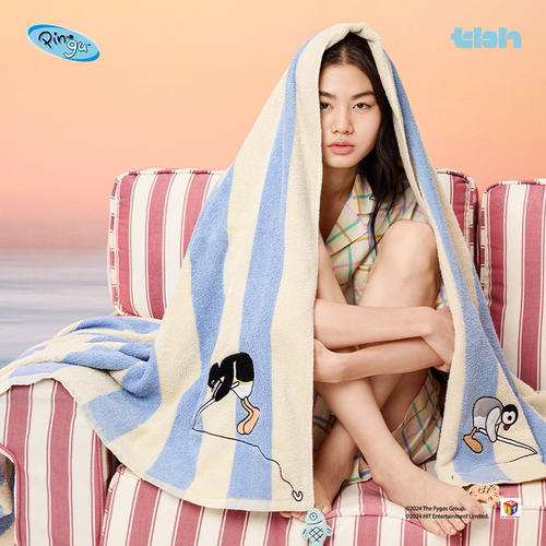 tbh野兽派家居全棉多用毛巾毯