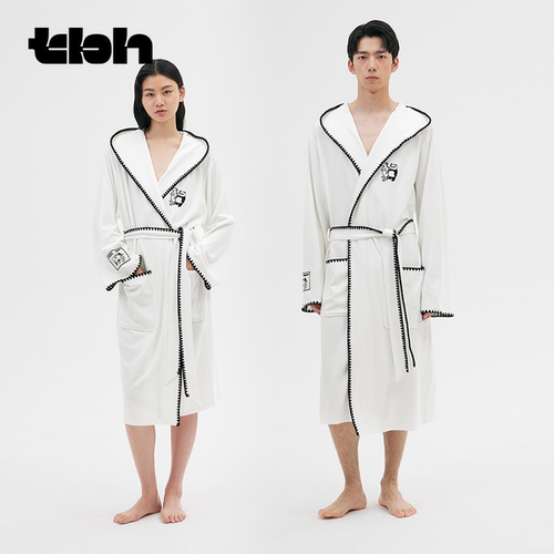 tbh野兽派家居奶油绒晨袍