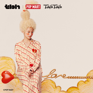 tbh野兽派家居星星人星光缎家居睡裙四季可外穿家居服女士睡衣