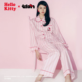 tbh野兽派家居三丽鸥Hello Kitty天丝棉家居服套装 可外穿睡衣女