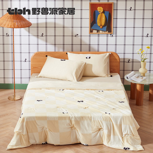 tbh野兽派家居针织夏被