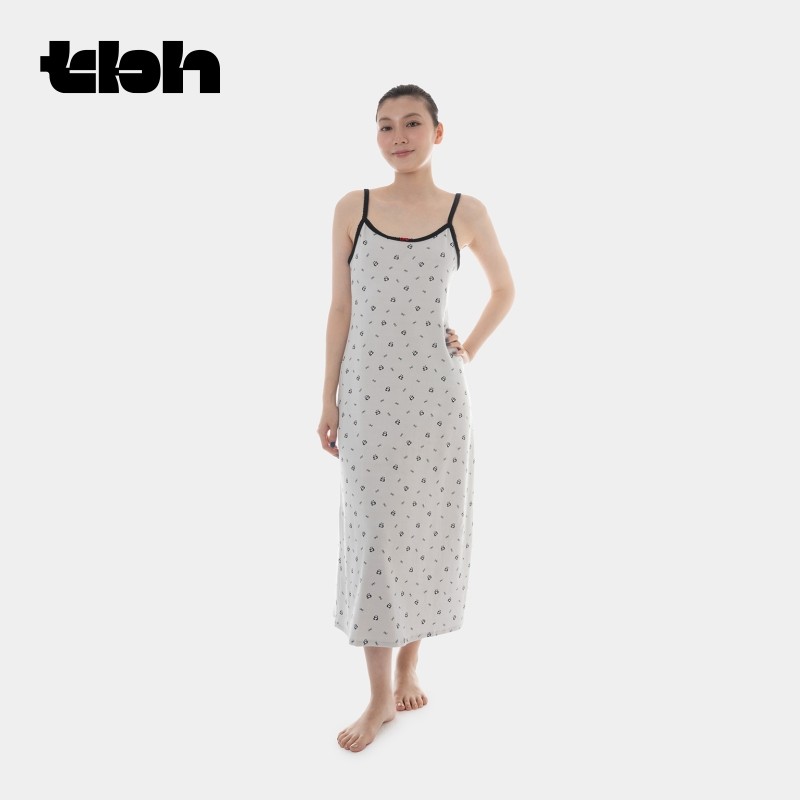 tbh野兽派家居针织提花吊带裙