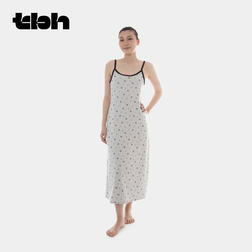 tbh野兽派家居针织提花吊带裙